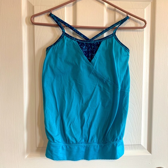 Lot of 2 turquoise Ivivva Girls tops size 10 - Picture 3 of 6